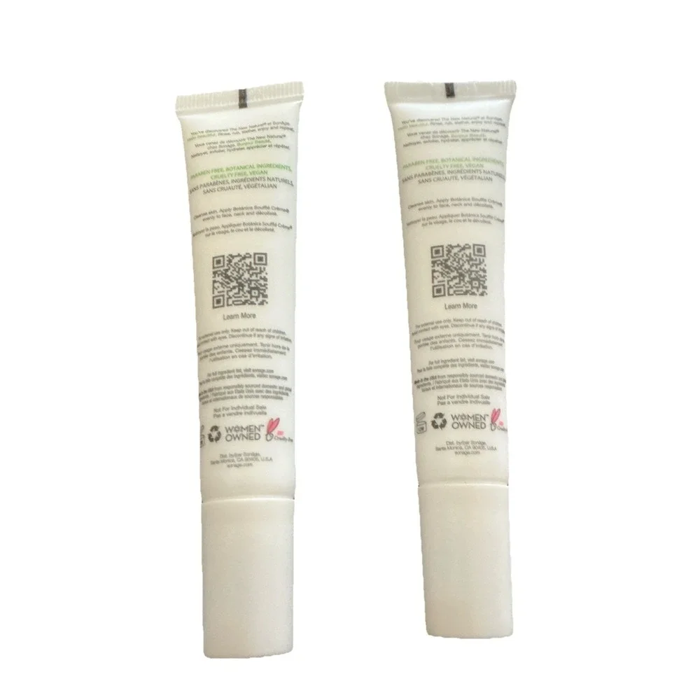 2X Sonäge Botanica Soufflé Crème – Deluxe Sample 15 mL – Hydrate & Glow – New